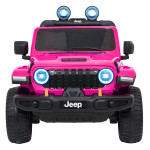 Elektrické autíčko Jeep Wrangler Rubicon Lift 4x4, 24V - ružové